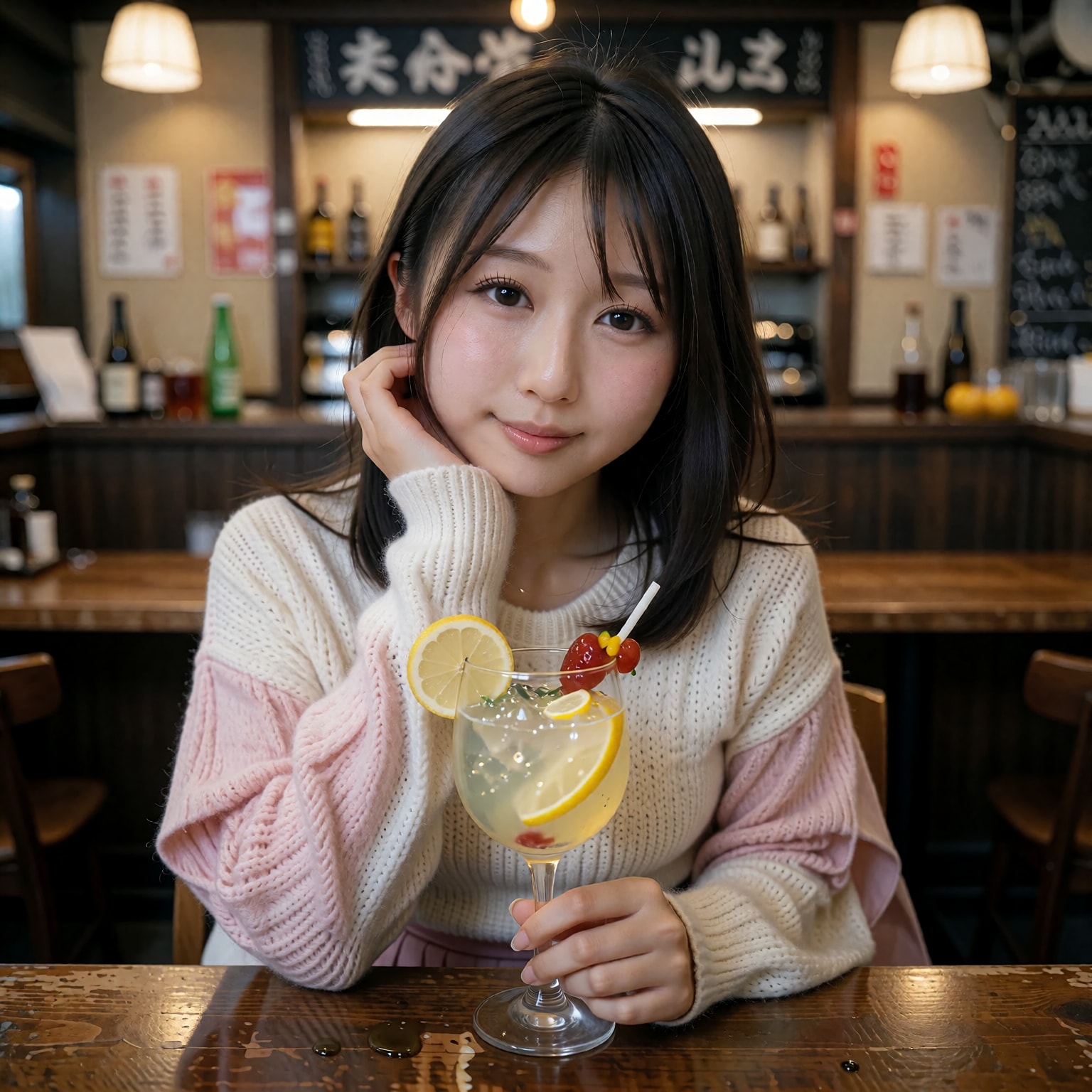 居酒屋に来てます | の人気AIイラスト・グラビア