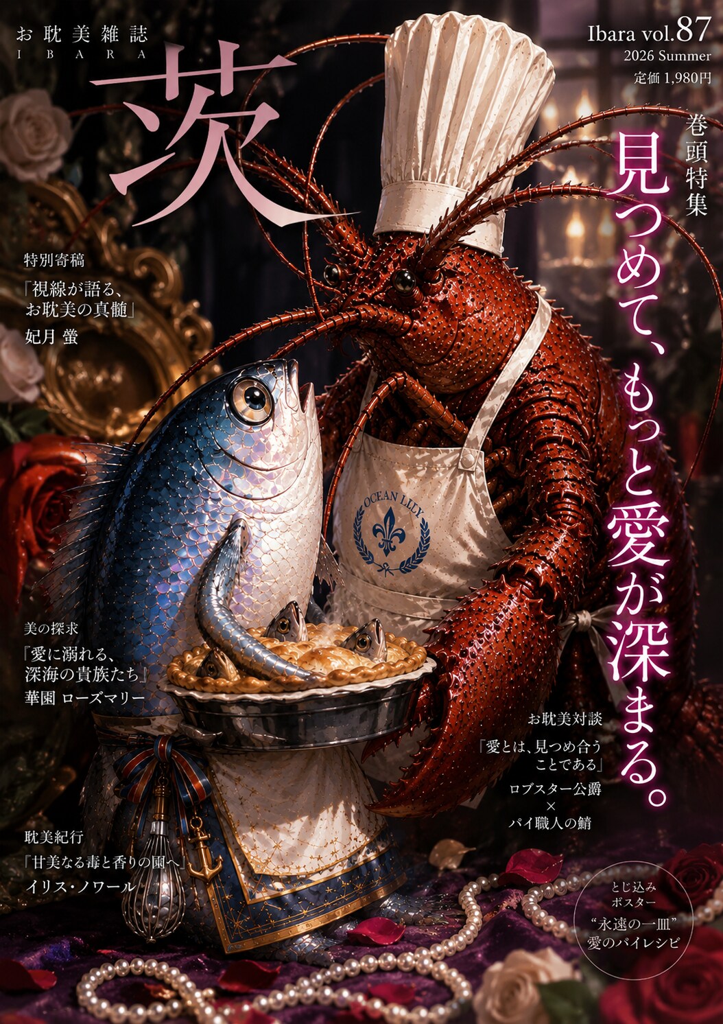 雑誌『茨』 「見つめて、もっと愛が深まる。」 特別寄稿・妃月蛍先生
