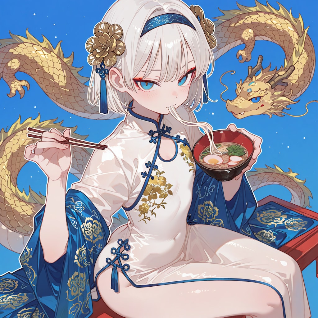 アオザイの細身さん