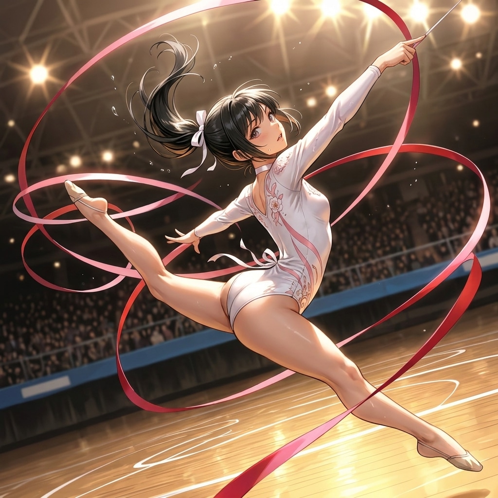 新体操女子