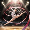 新体操女子 6枚目