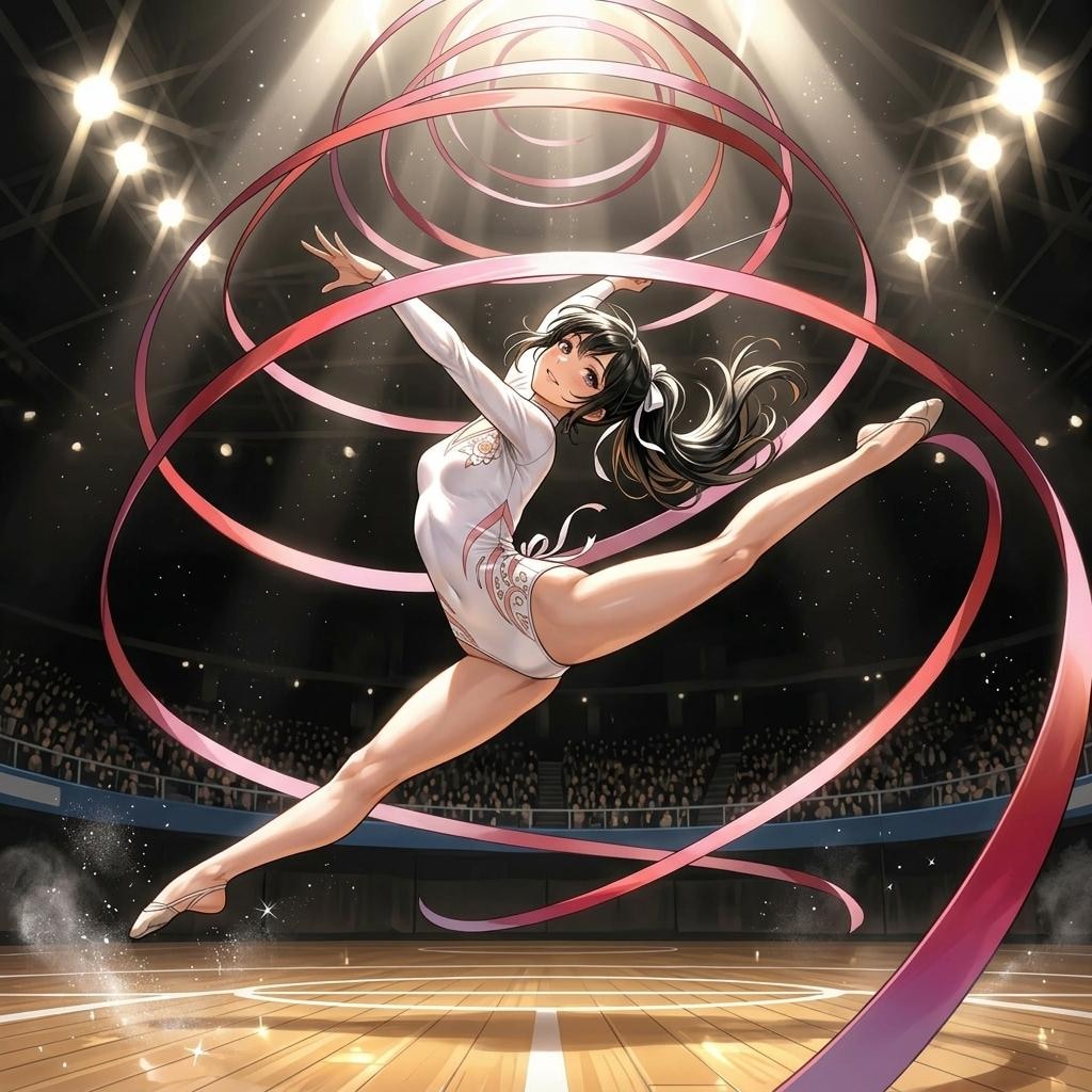新体操女子