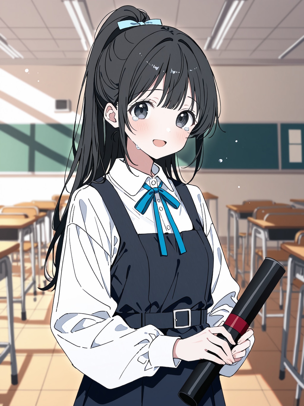 私たち高校は別々だけど、ずっともだよ！