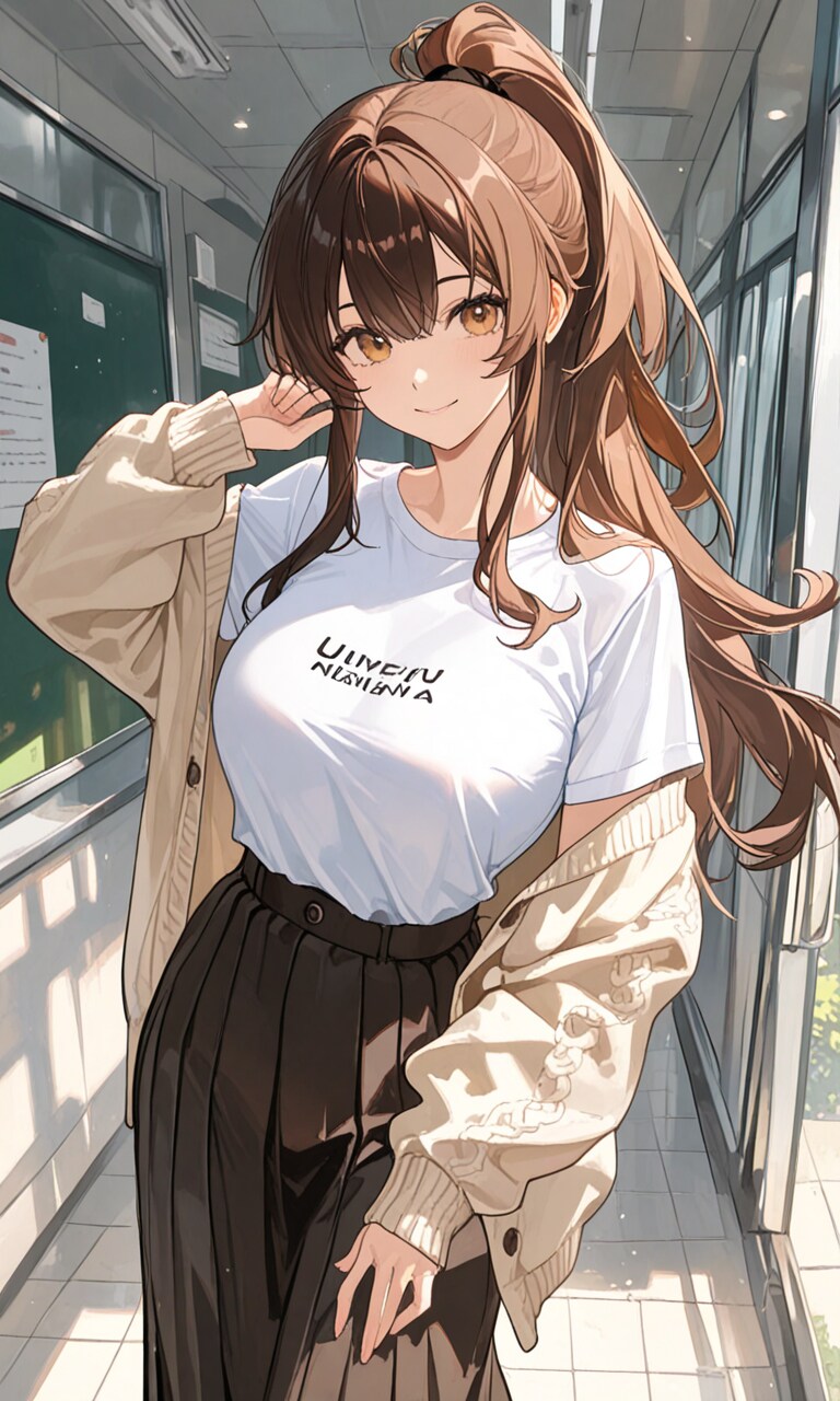 冬のキャンパス