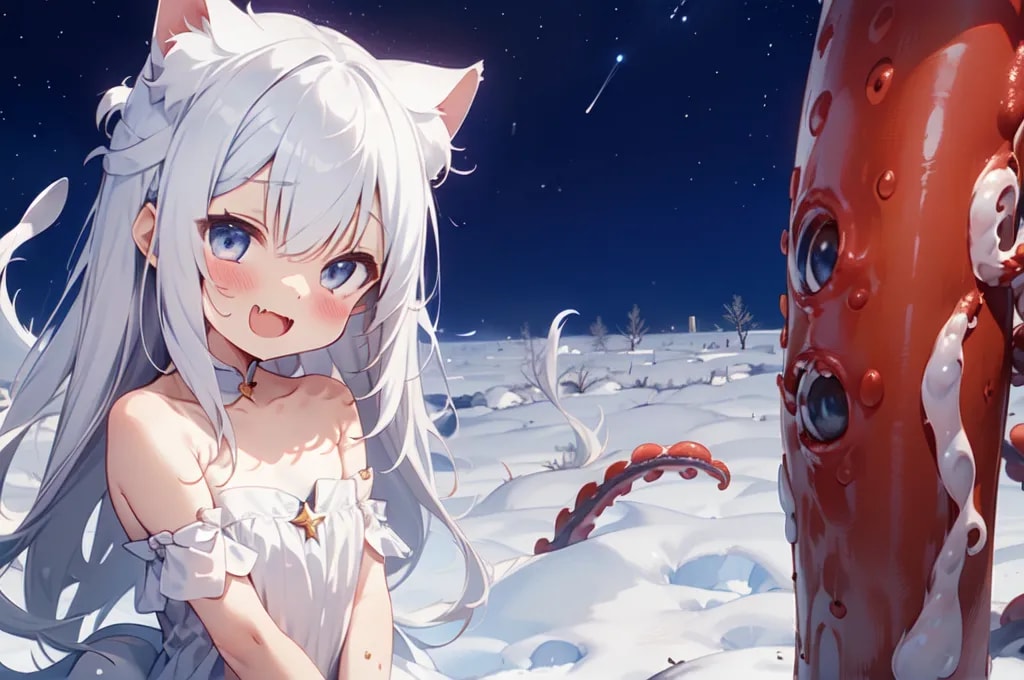 宇宙で謎生物に遭遇