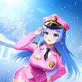 式姫「おゆき」　ミニスカポリス風コスプレ（冬服版 8枚目