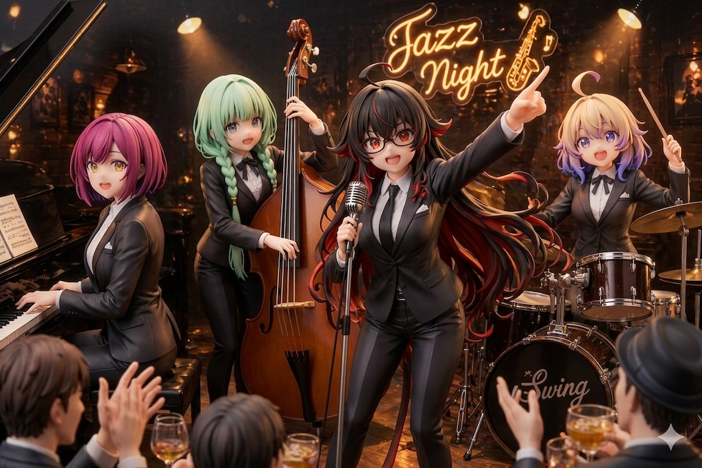 国際ジャズデー(フィギュア化してみたよ)