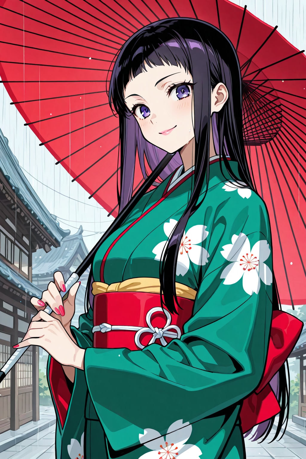 雨と女の子　その４