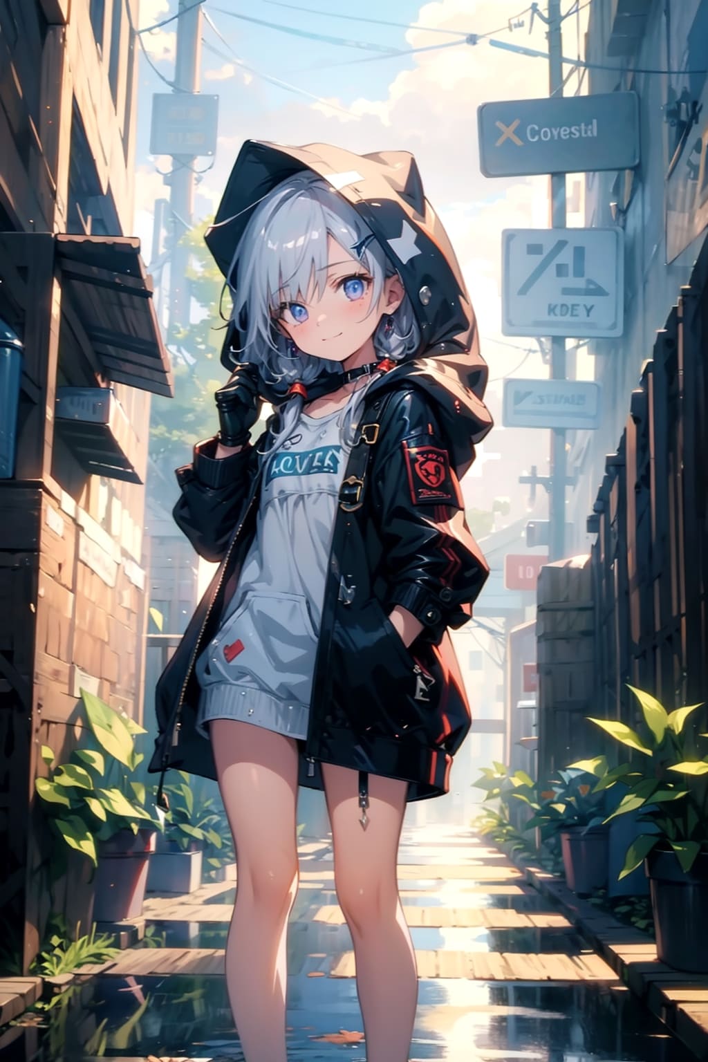 アタシ、オフの日はだいたいこんな感じなんだ | の人気AIイラスト・グラビア