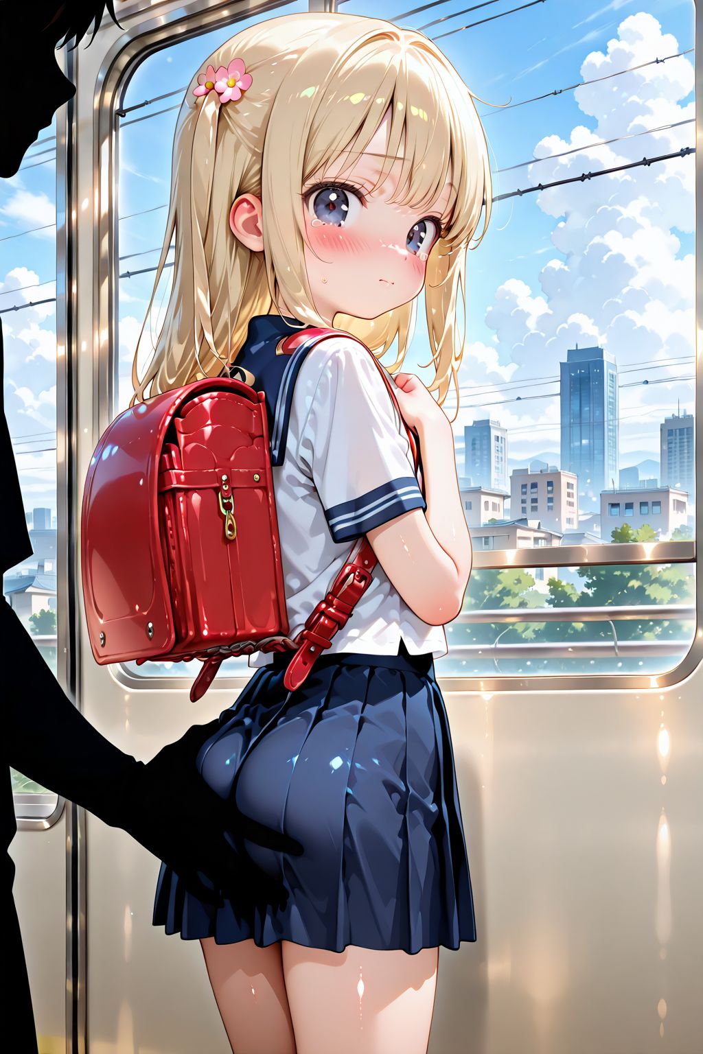 おしりをさわってるだけで興奮する