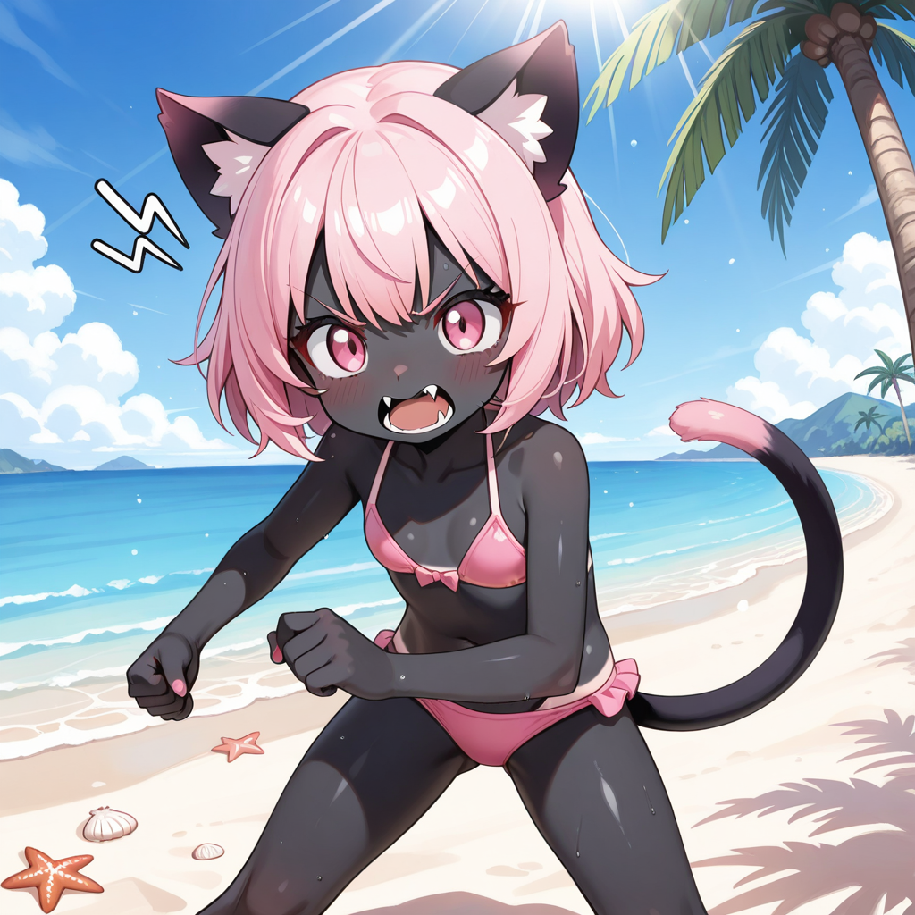 焼き過ぎたねこちゃん🤣