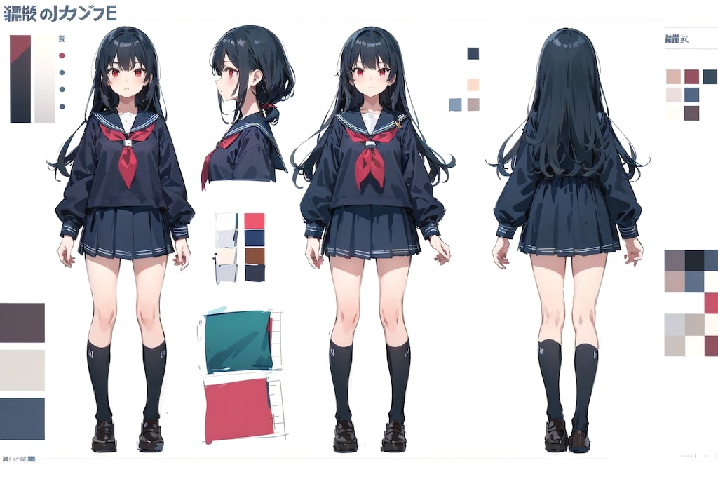 ししょちゃん設定画