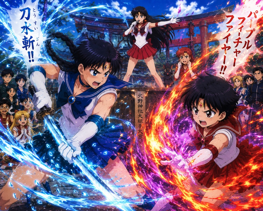 第4回 火野神社大組手大会　第2試合～水と炎～