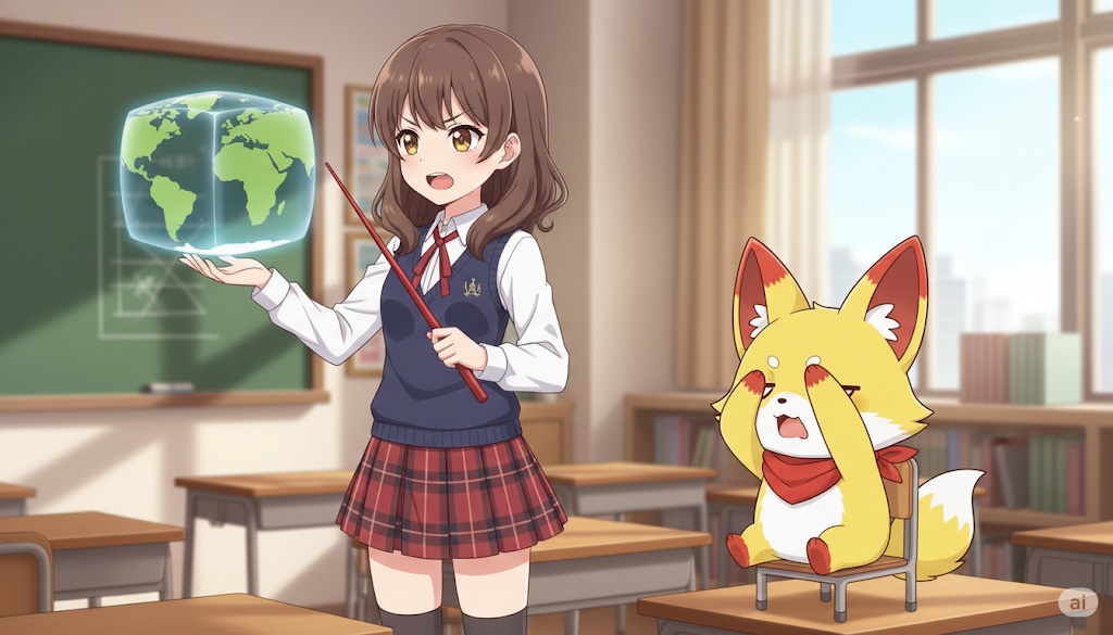 【双子座ハルシの憂鬱】真実の地球 | の人気AIイラスト・グラビア