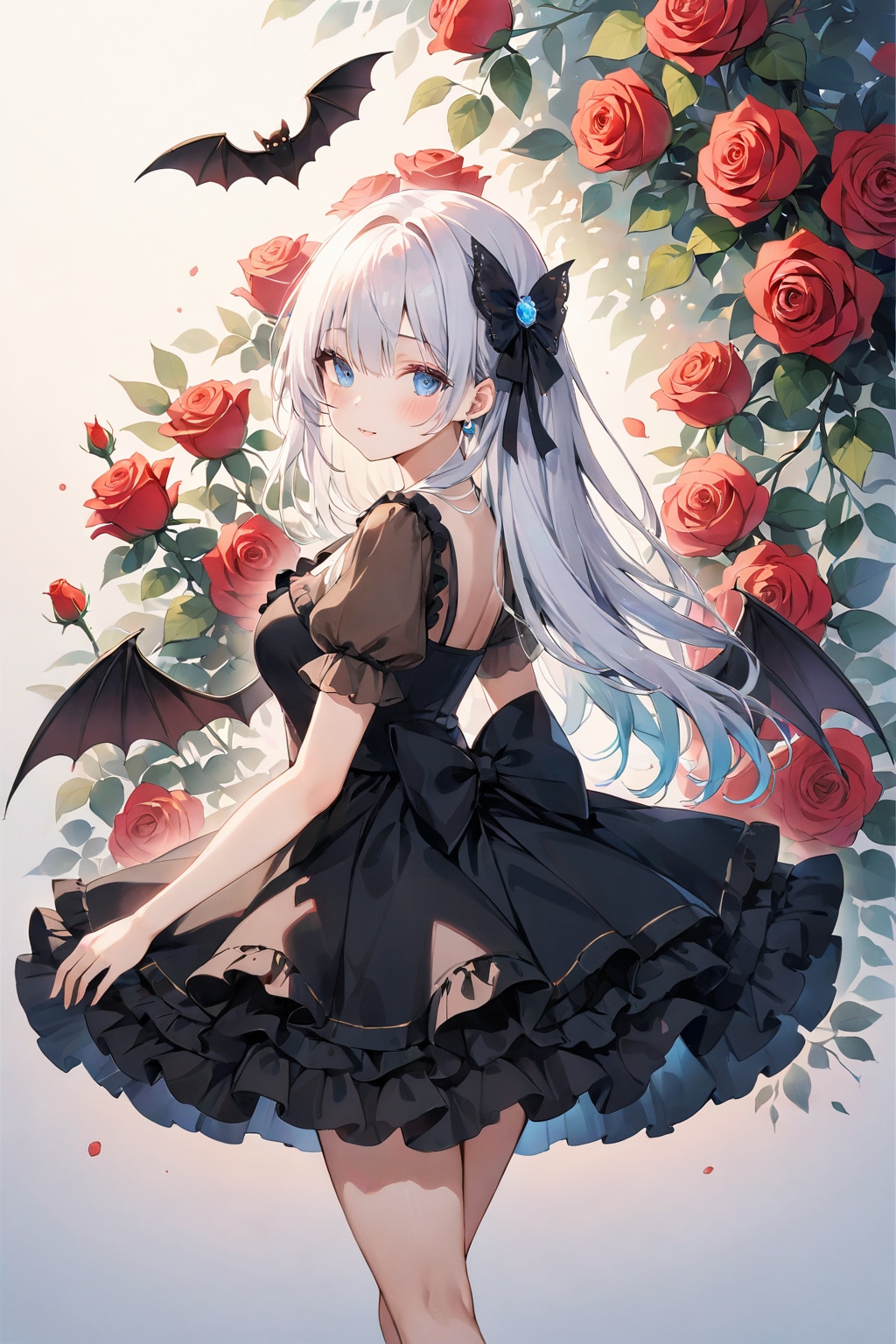 ヴァンパイアになりきるお姫様