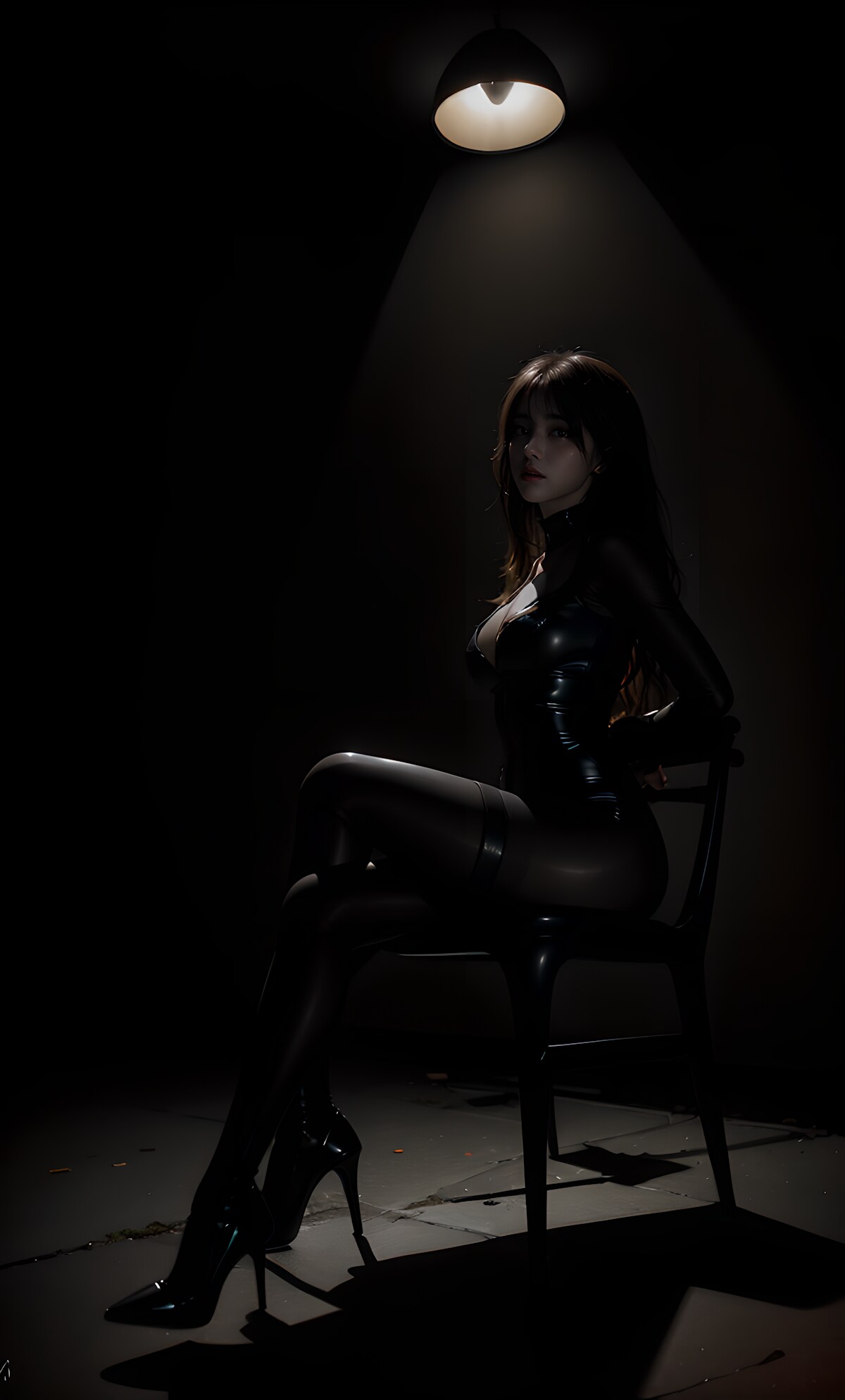 Dark and confined