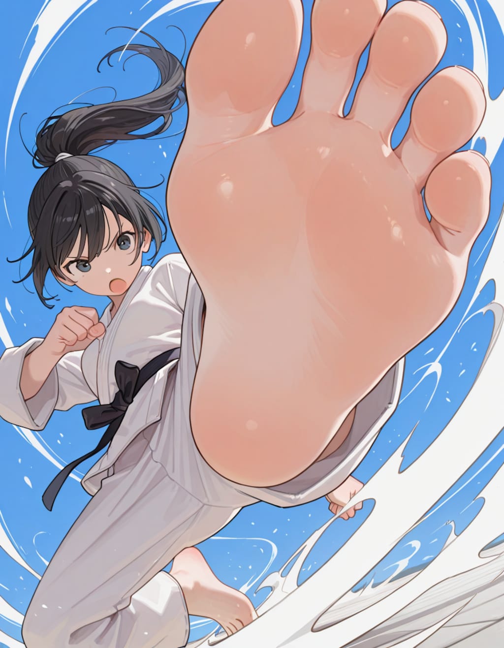 キックのカラテガール