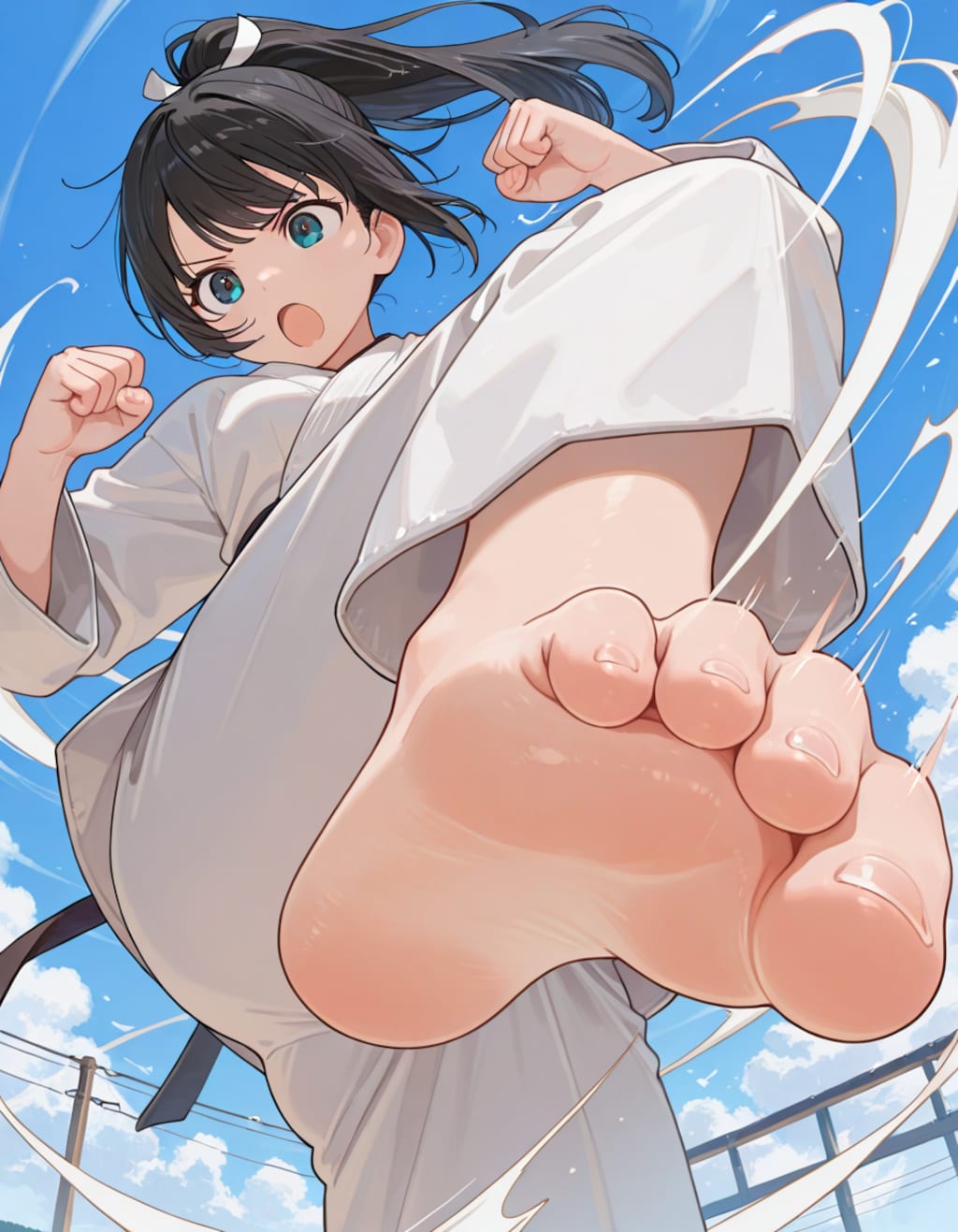 キックのカラテガール