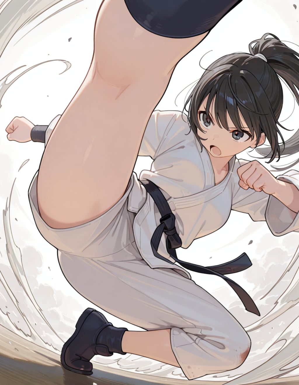 キックのカラテガール