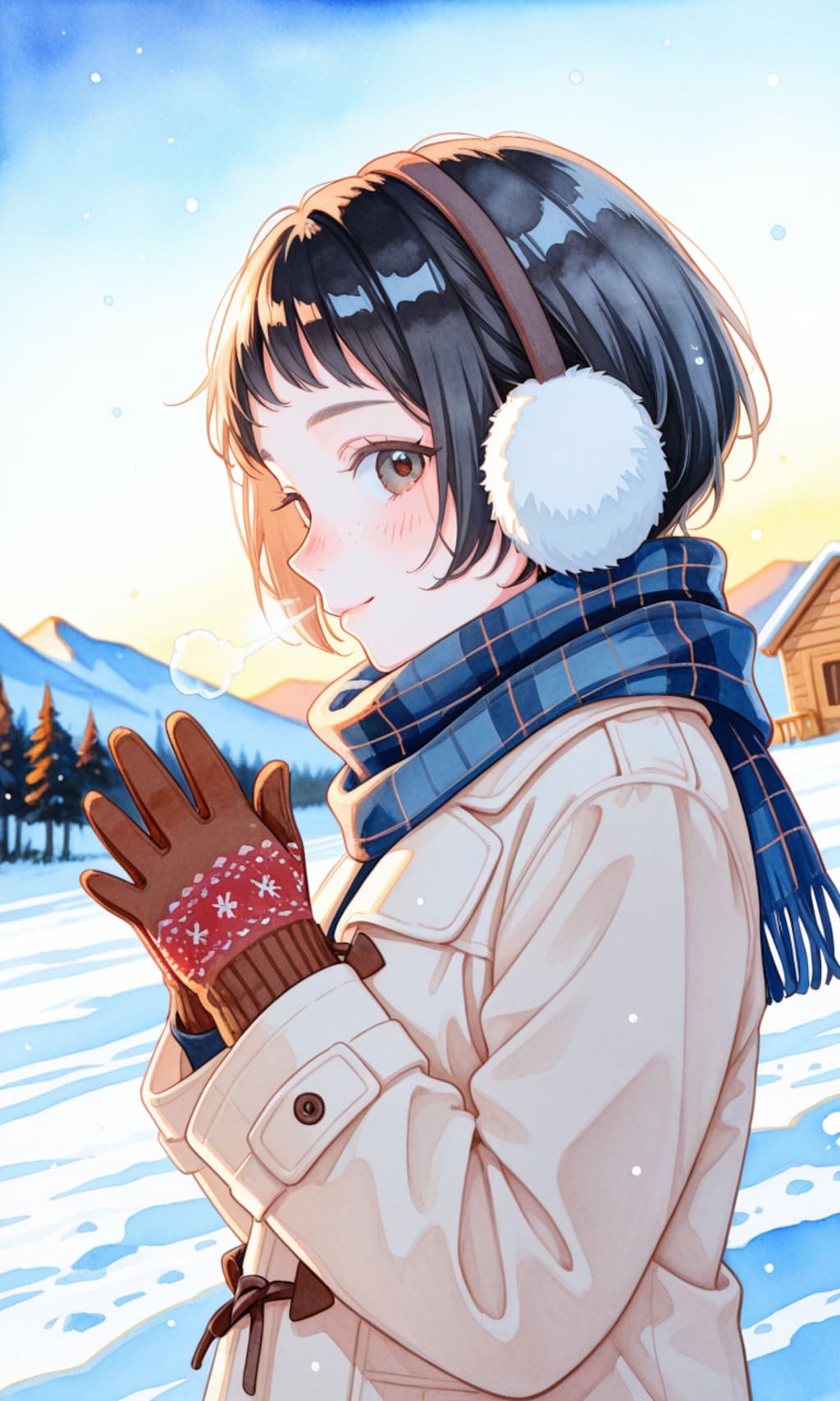 ショートっ娘と初日の出を拝みにいく