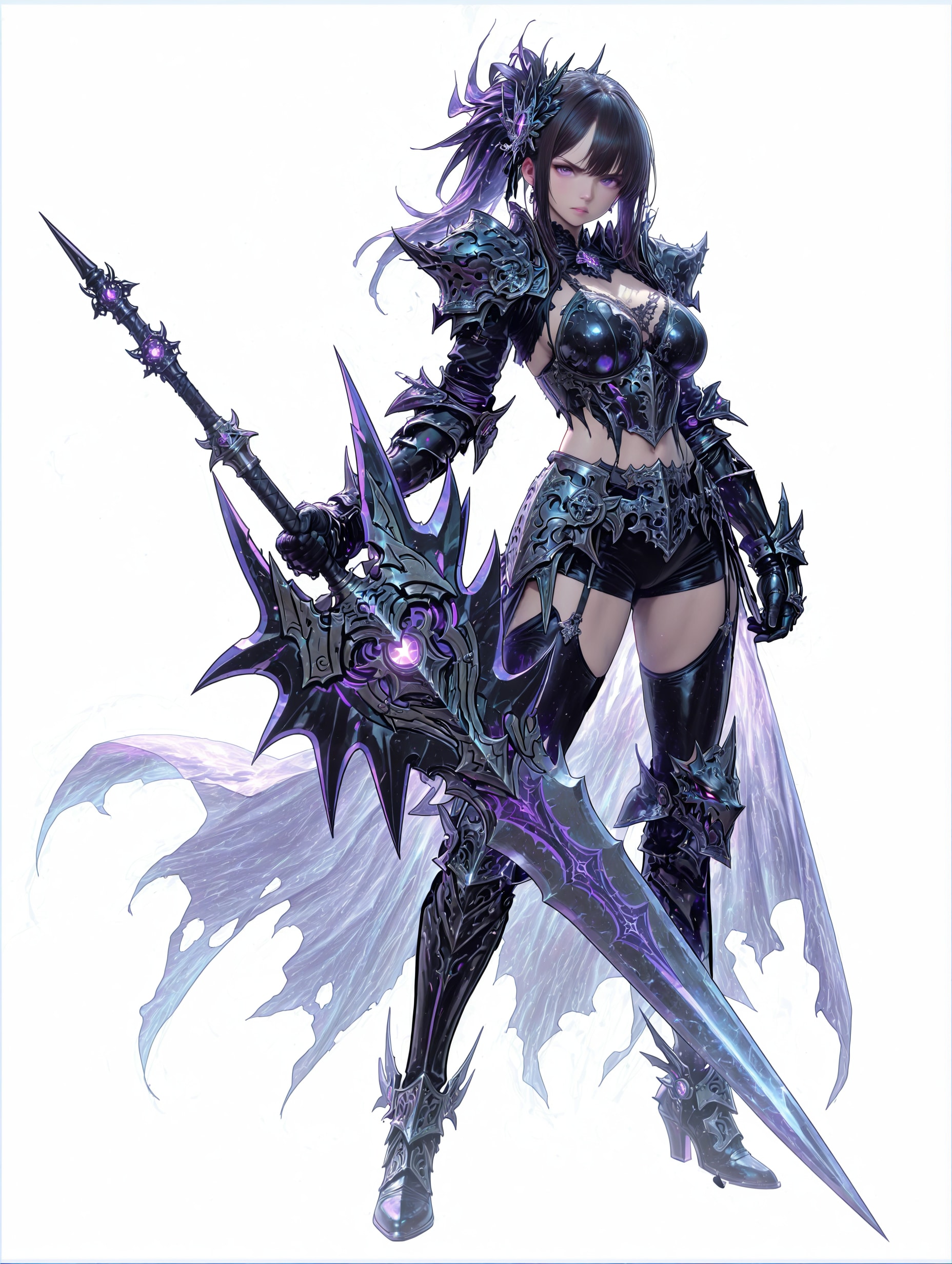 Velastra the Black Abyss Lancer | の人気AIイラスト・グラビア