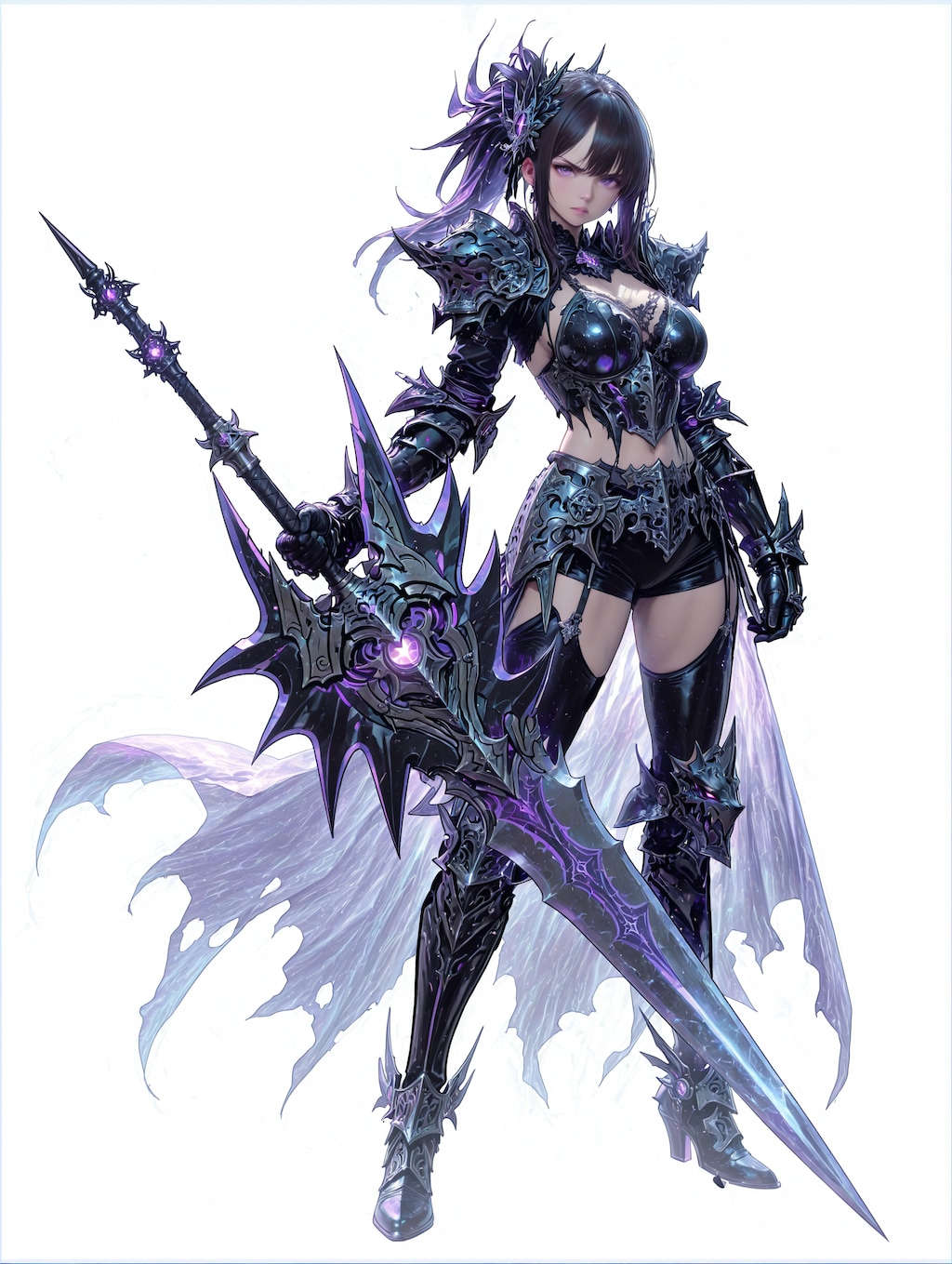 Velastra the Black Abyss Lancer