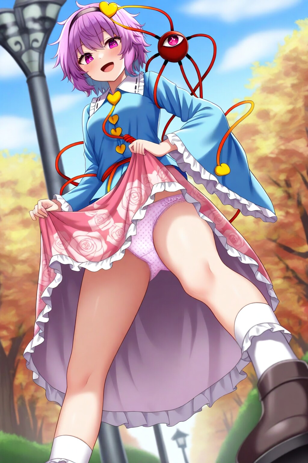 東方パンチラ（妖夢・諏訪子・さとり・こいし）