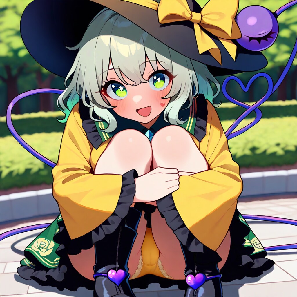 東方パンチラ（妖夢・諏訪子・さとり・こいし）