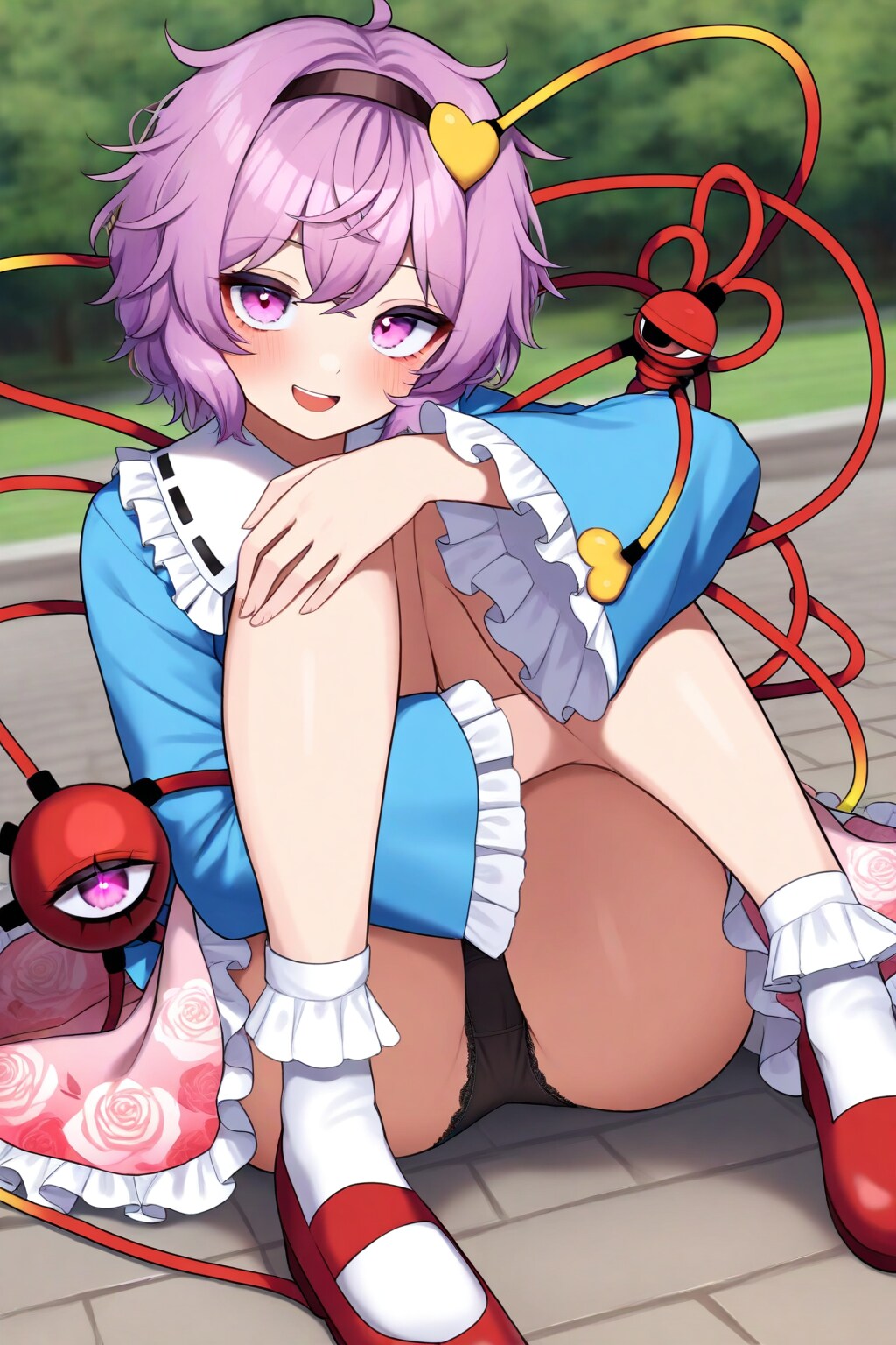 東方パンチラ（妖夢・諏訪子・さとり・こいし）