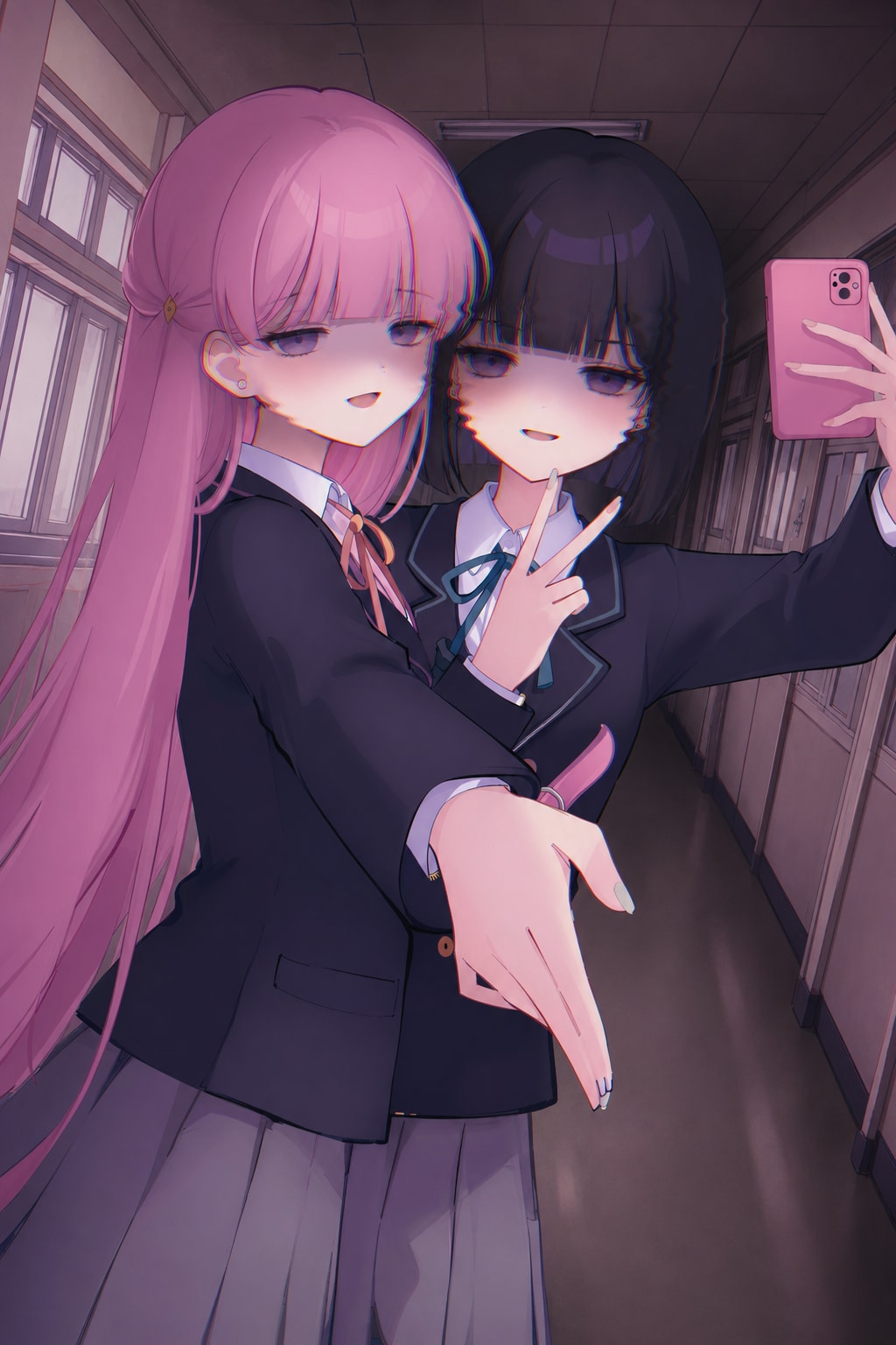 元気に淀んだ眼