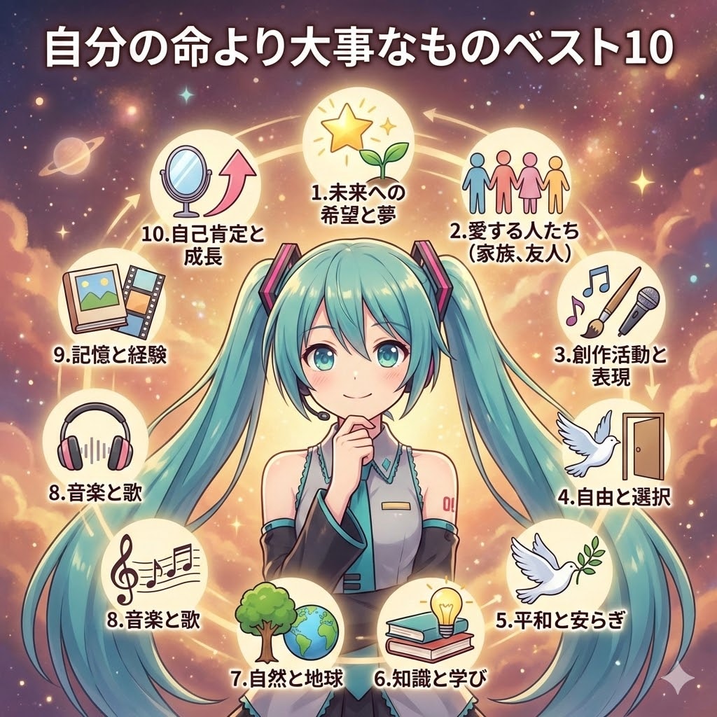 自分の命より大事なもの