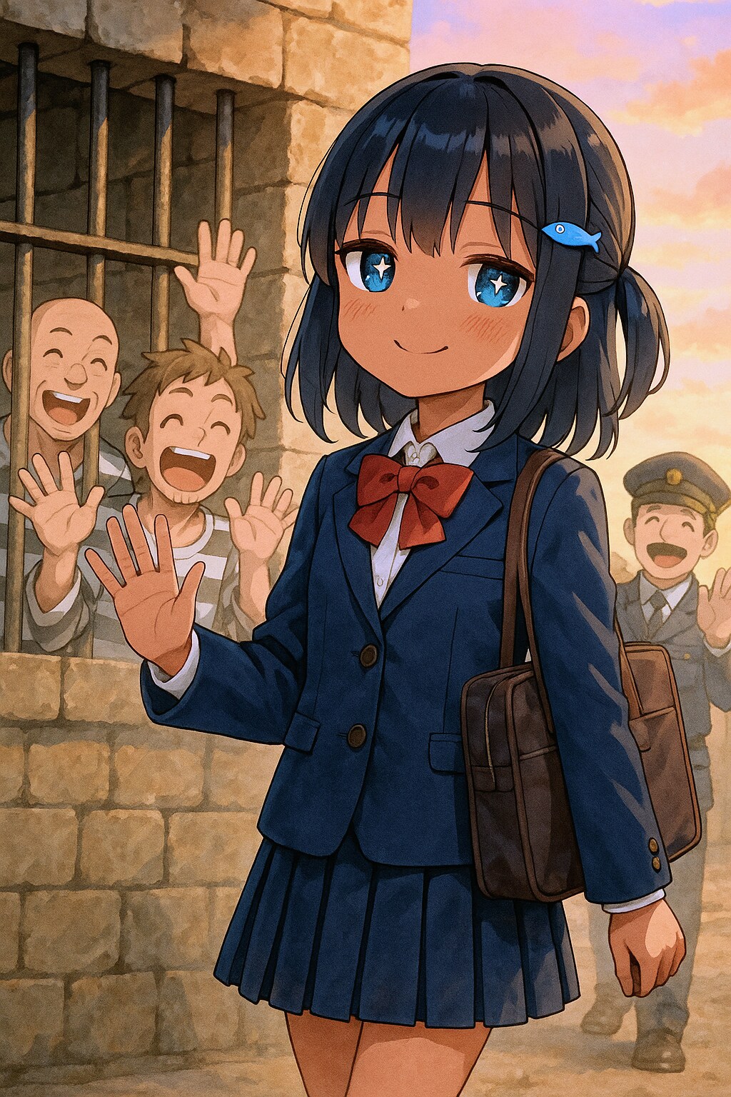 脱獄を企てるこなつちゃん