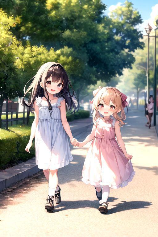姉妹の成長