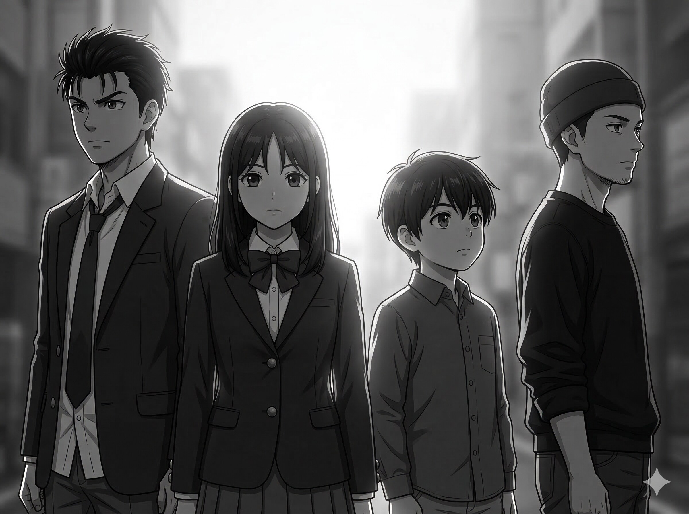 4人組 90 | の人気AIイラスト・グラビア