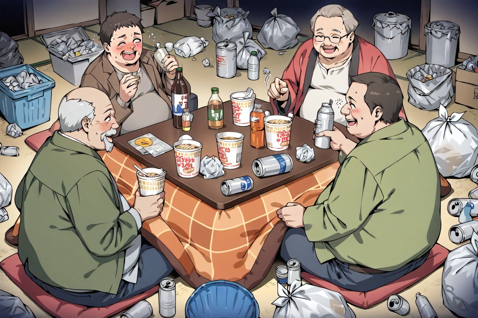 ダメンズ | の人気AIイラスト・グラビア