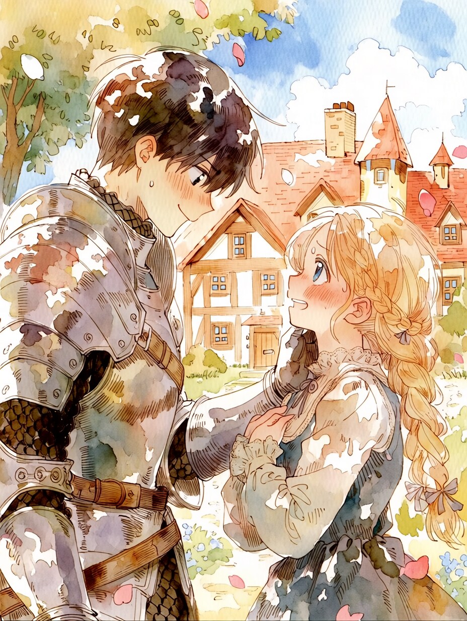 騎士と村娘198 | の人気AIイラスト・グラビア
