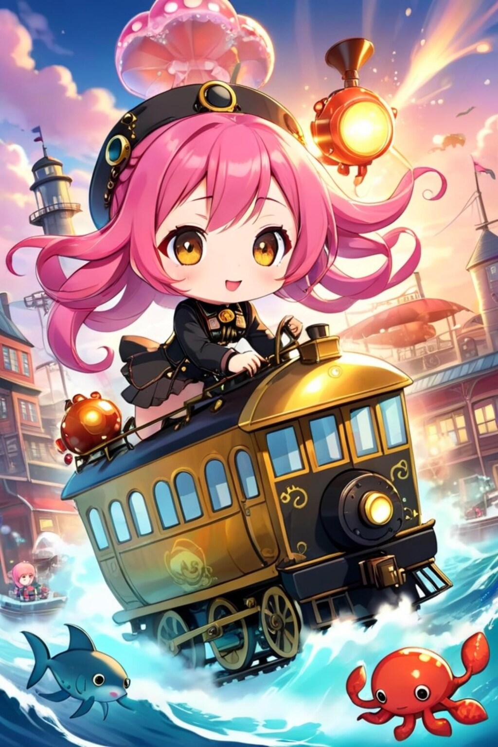 ピンク髪ちゃん