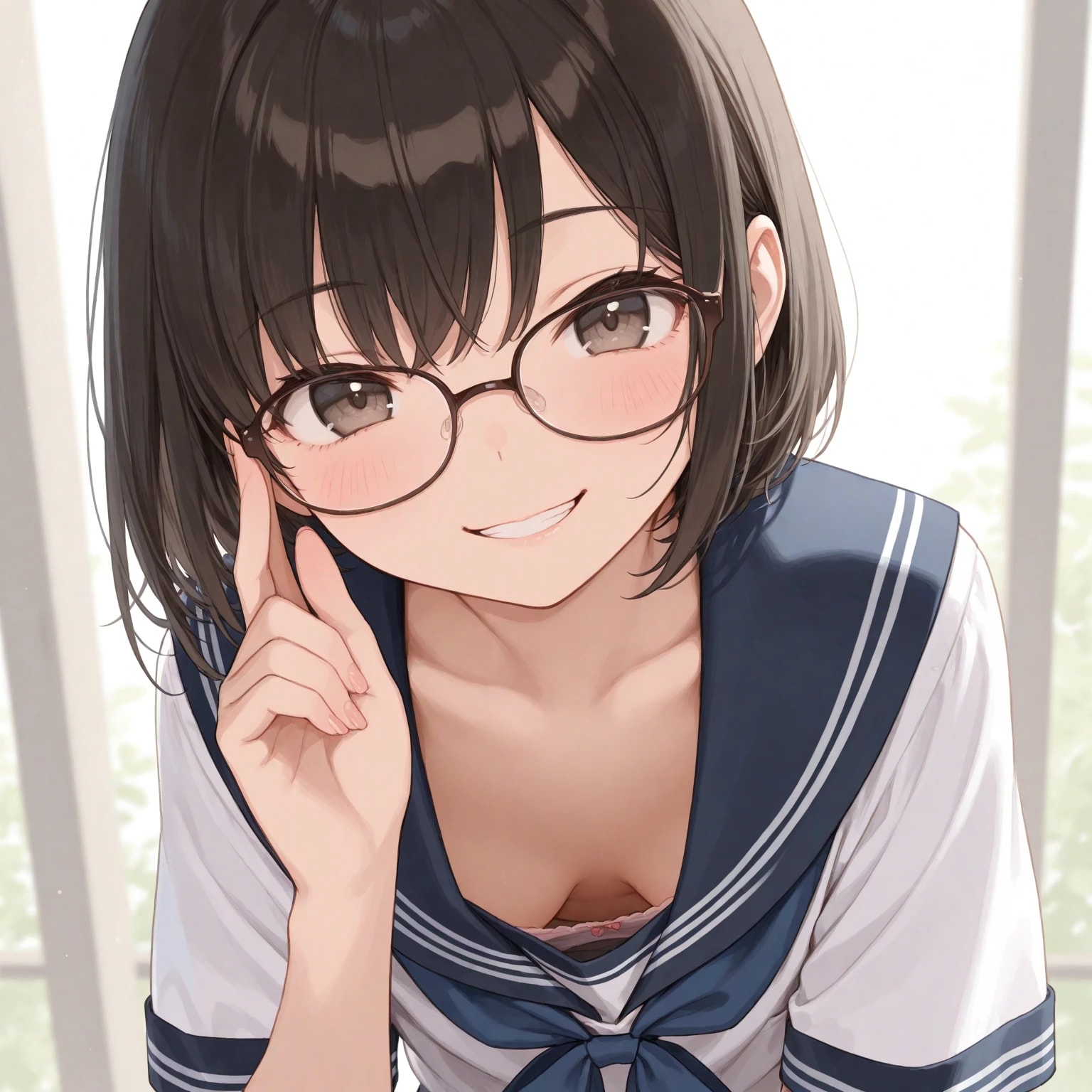 どこ見てるんですか？