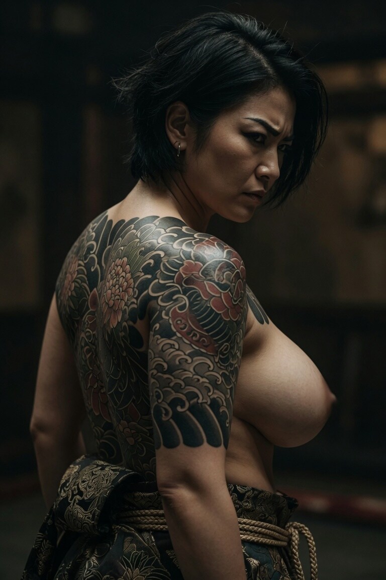 花山薫　侠客立ち