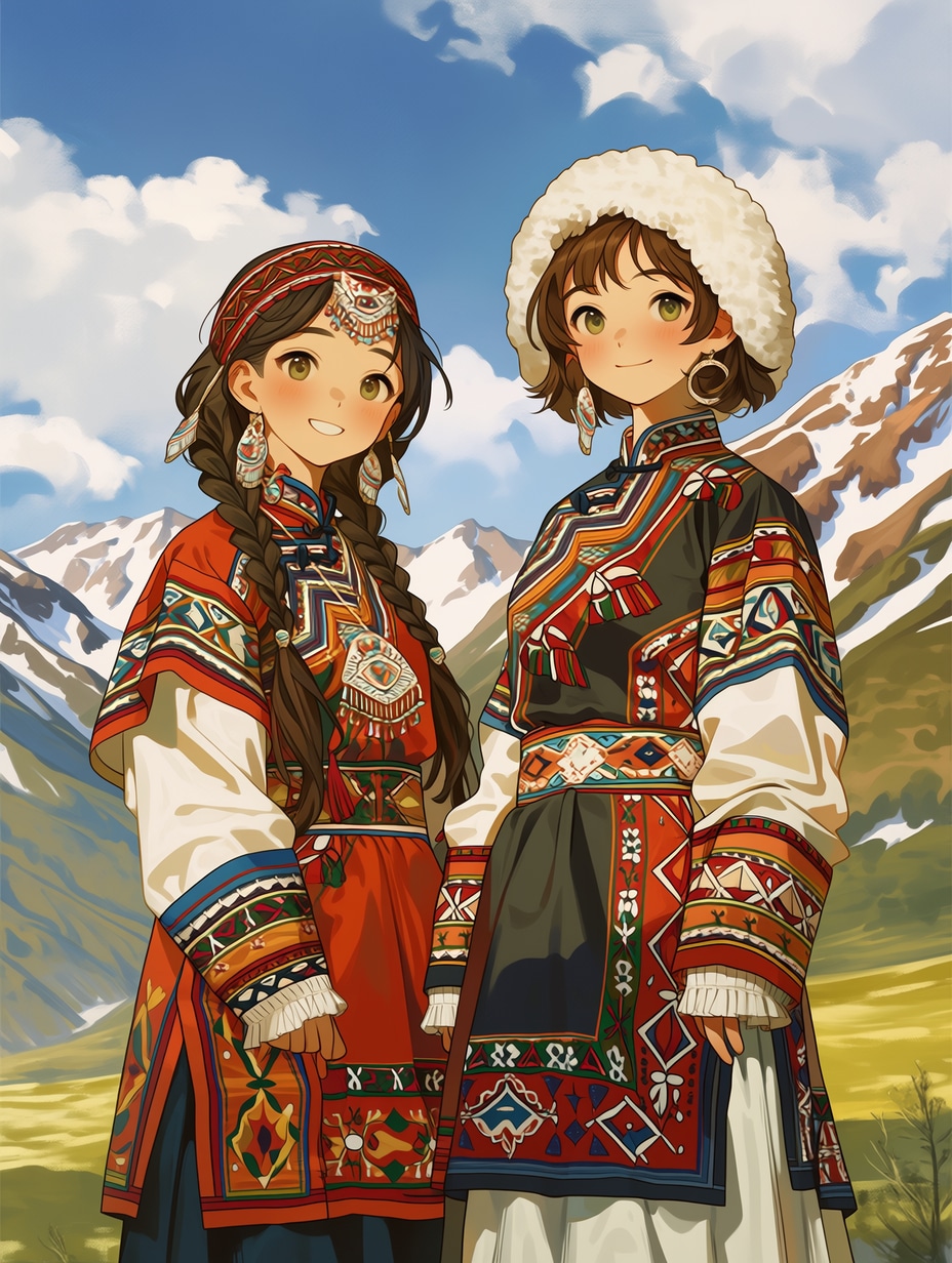 草原少女77 | の人気AIイラスト・グラビア