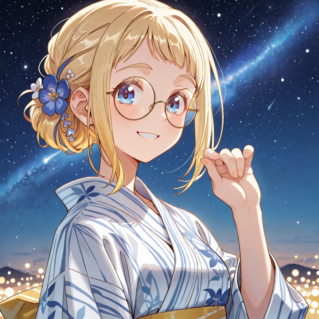 天の川とミッシェルさん