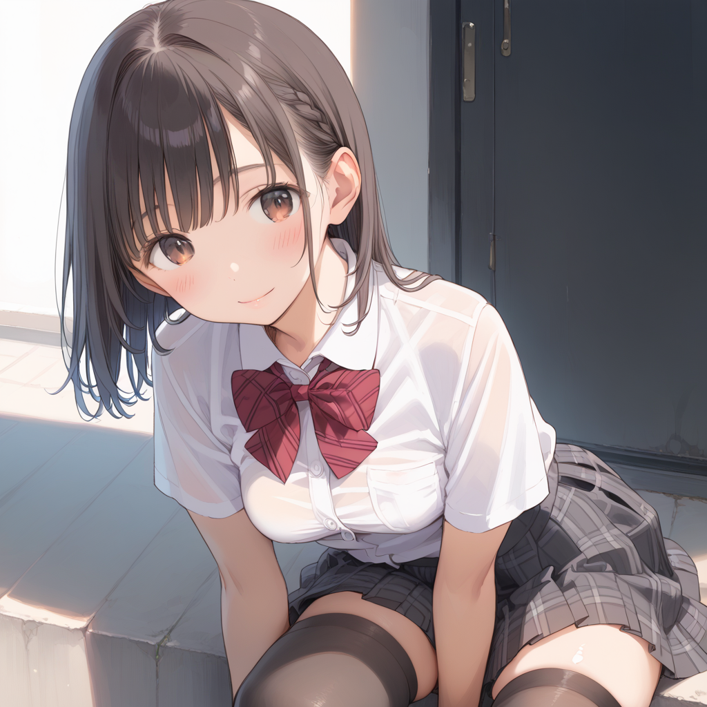 璃乃ちゃんの絶対領域