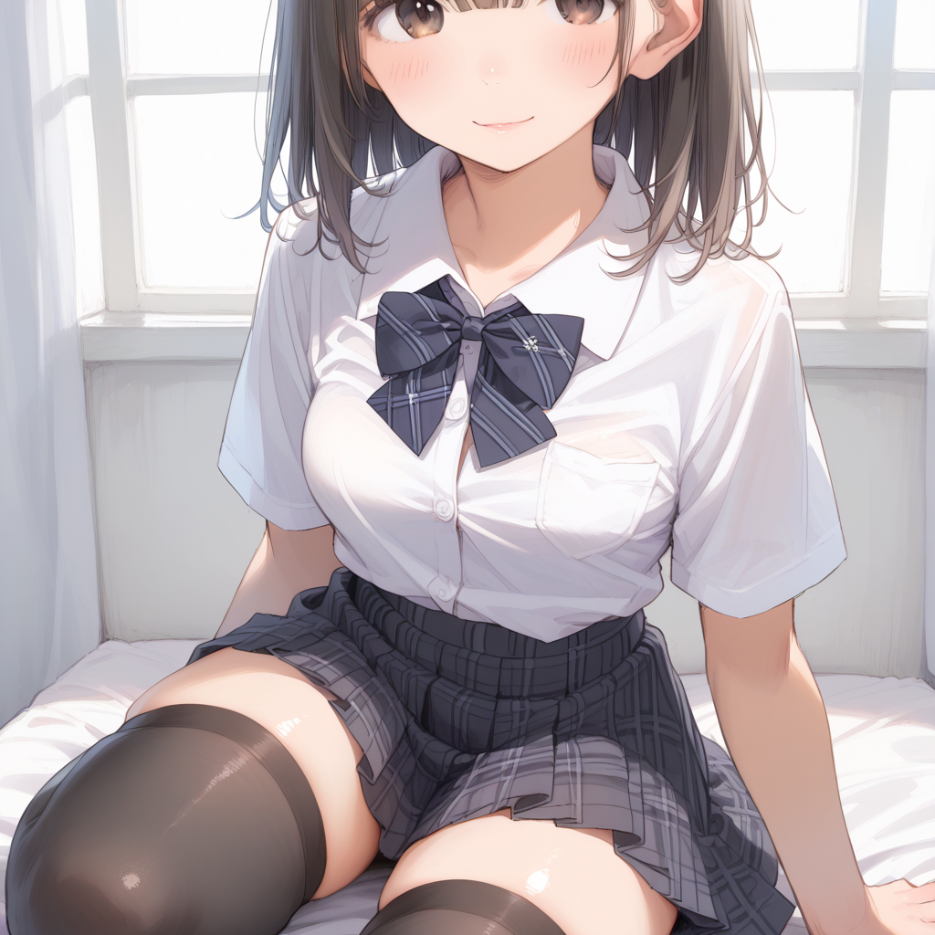 璃乃ちゃんの絶対領域