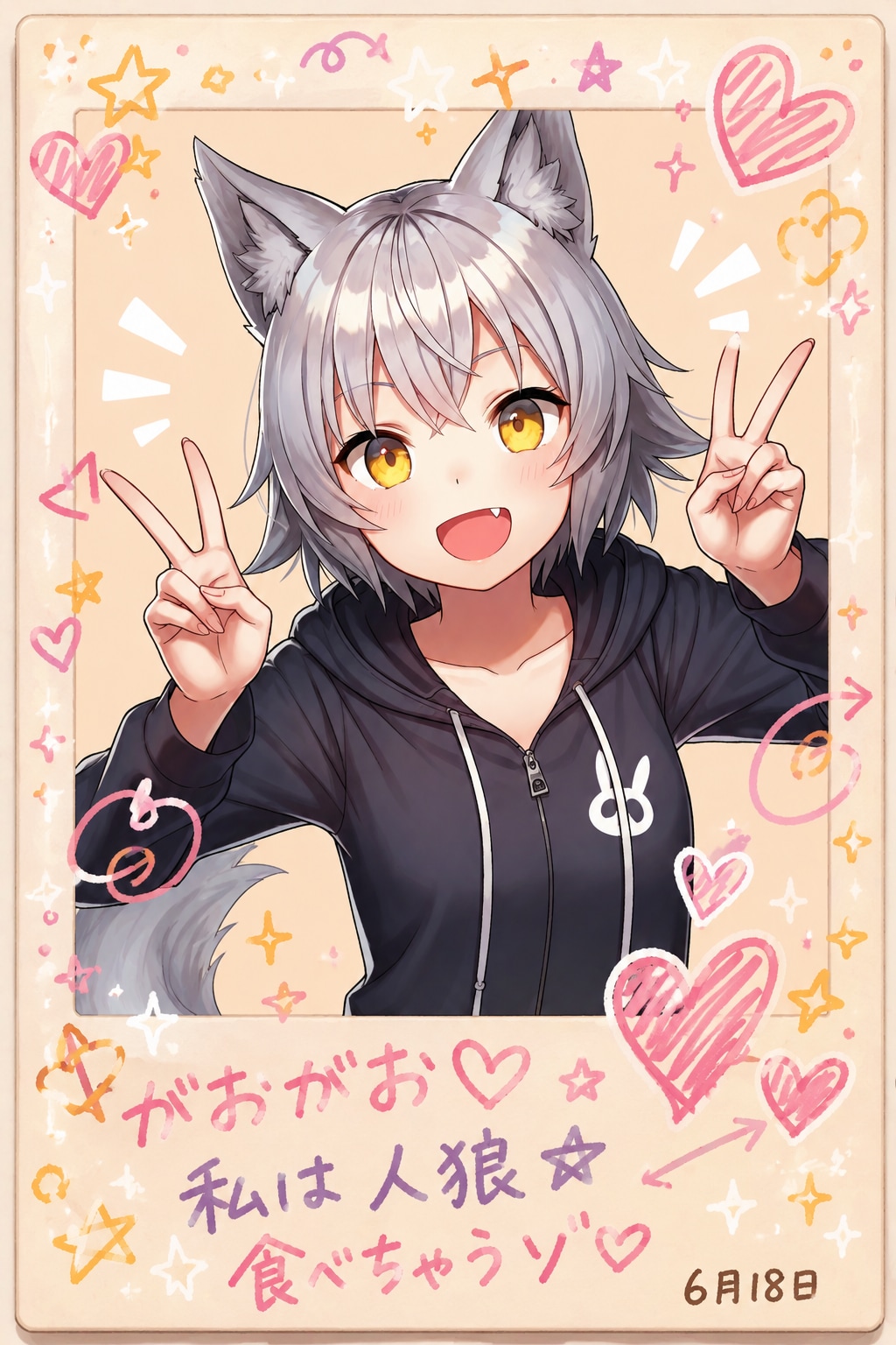 かわいい人狼がやってくる！