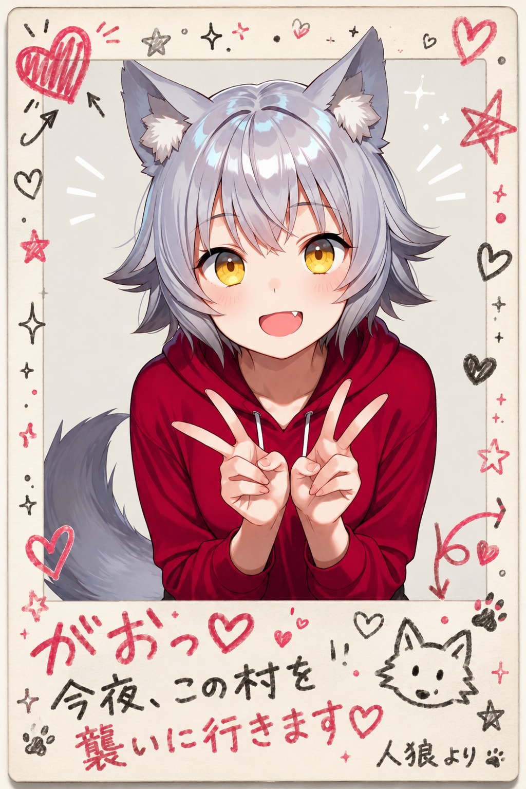 かわいい人狼がやってくる！