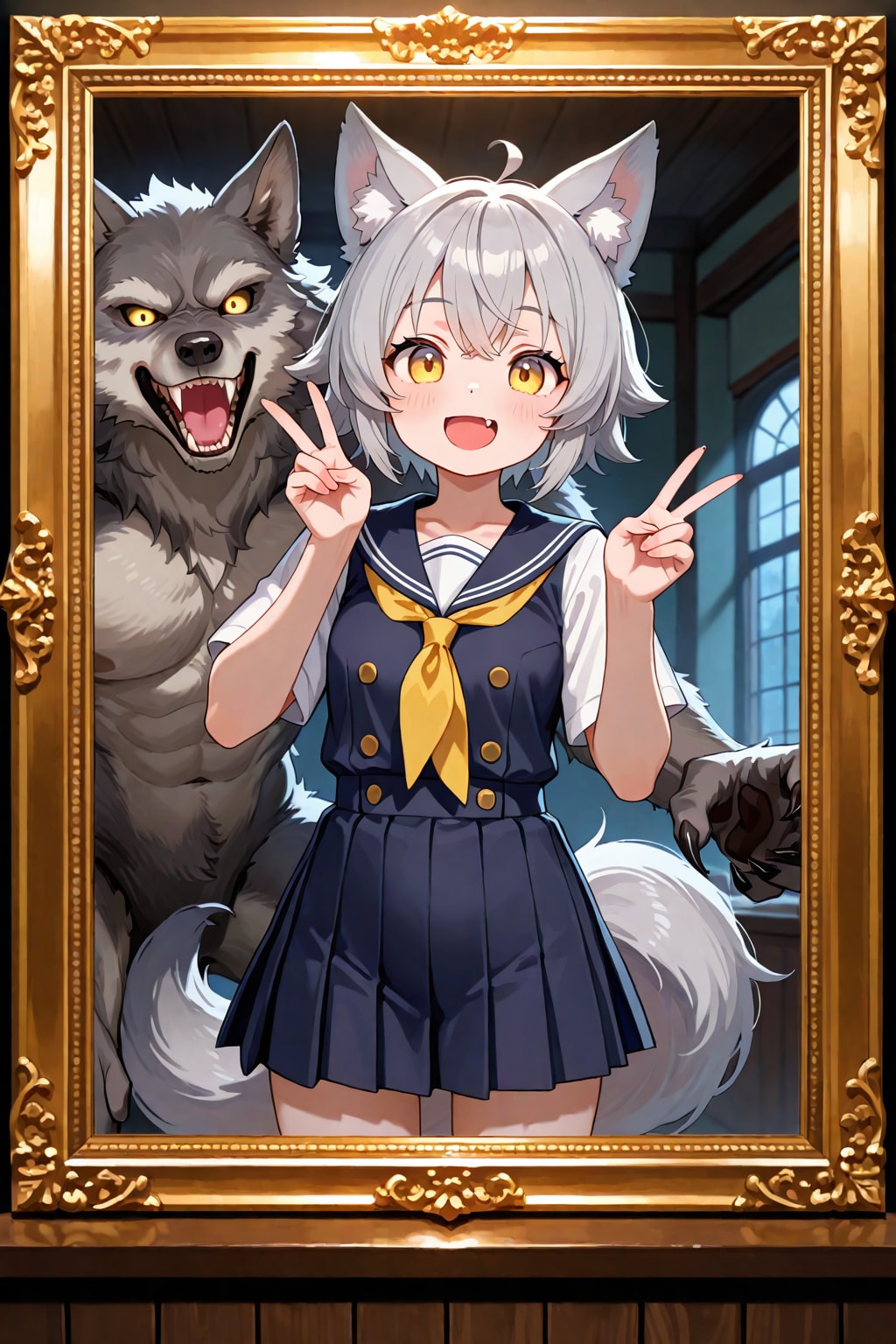 かわいい人狼がやってくる！