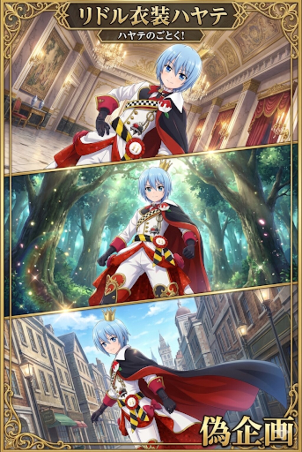 リドル衣装ハヤテ　ハヤテのごとく