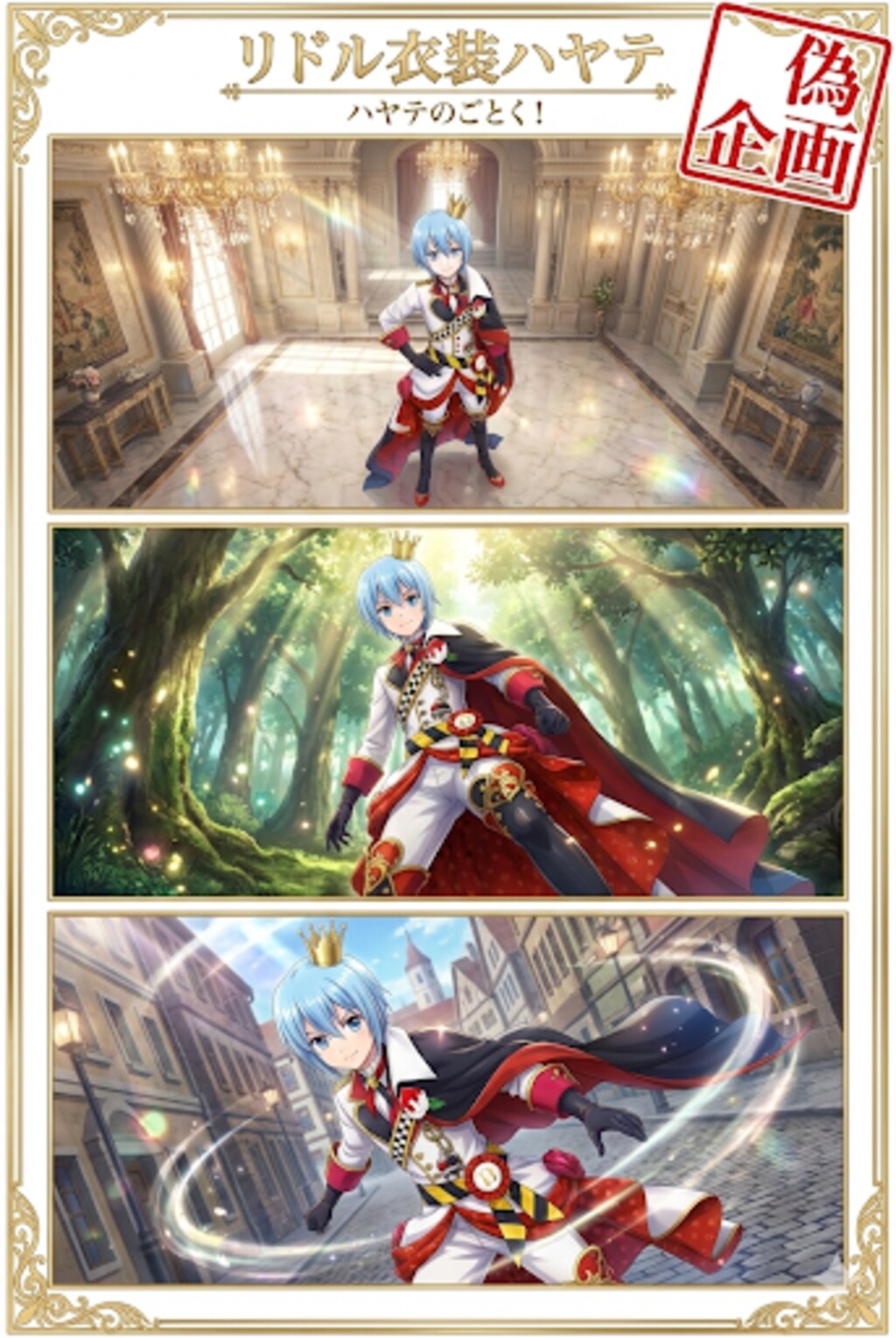 リドル衣装ハヤテ　ハヤテのごとく