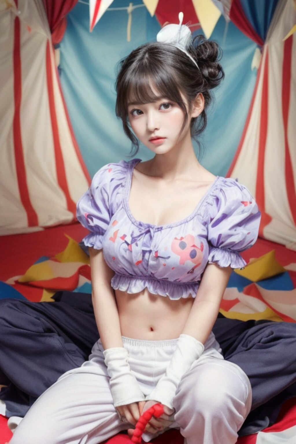 サーカス小屋の看板娘