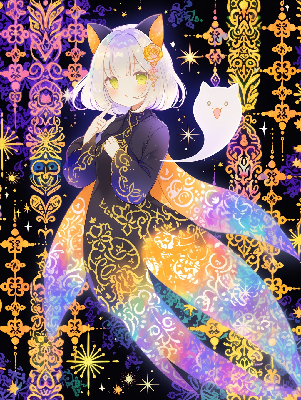 猫耳と猫とゆうれいと